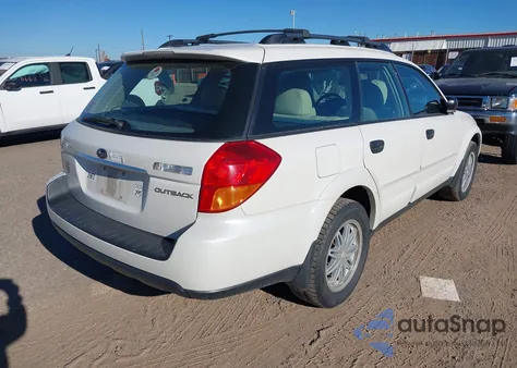 2007 Subaru Outback 2.5I from USA, damaged, VIN 4S4BP61C277310146